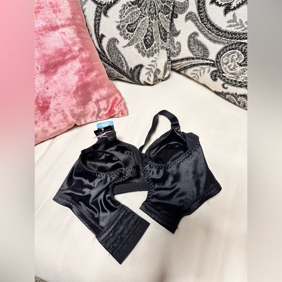 BALI BRA 34D Classic Support Wireless Flexible Adjustable Smooth Back Blk 3469 - Picture 11 of 12